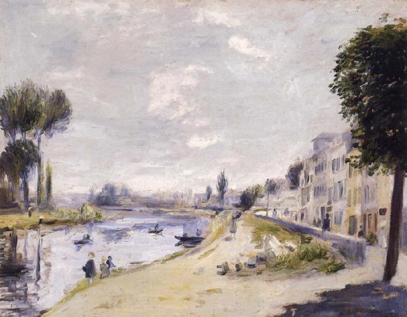 Pierre-Auguste Renoir Bords de la Seine China oil painting art
